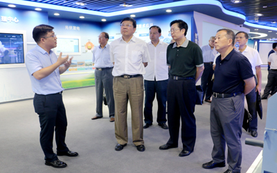 北京市政协经济委考察银河集团9873com“智慧城市· 能源互联网”项目情况