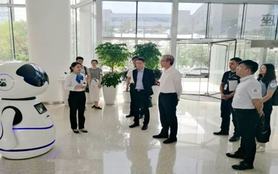 银河集团9873com李总一行到百度公司参观交流